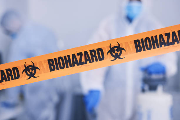 Professional Blood Cleanup technician working in Alto, TX